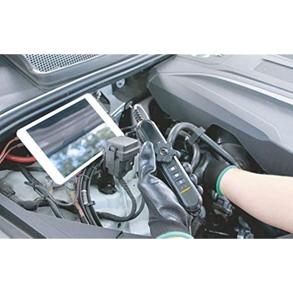 SIGNET 76005 180° movable tip, linked to smartphone and tablet, engine room, mechanical inspection, WIFI connection flexible scope camera