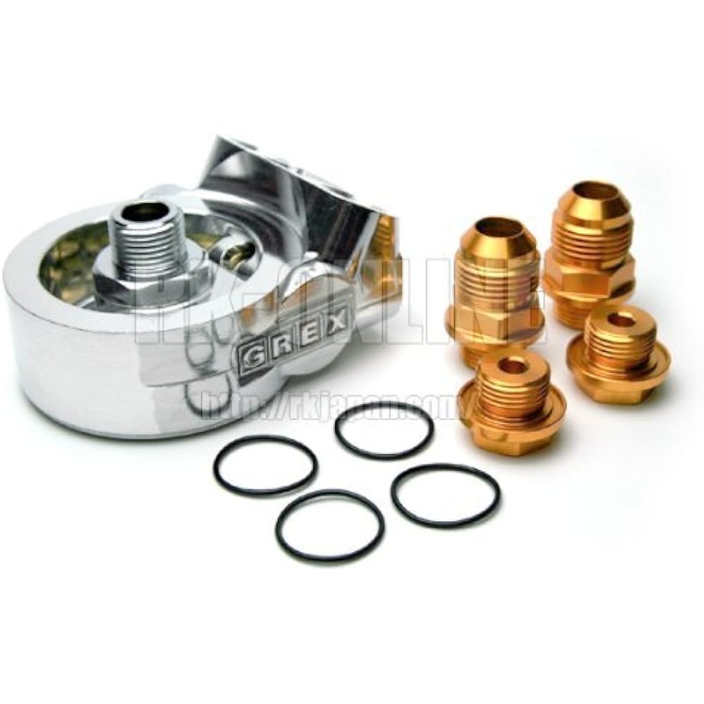 Trust GReddy Oil Cooler Repair Parts Oil Block Built-in Thermo 3/4x16 UNF AN8 CODE:12401112