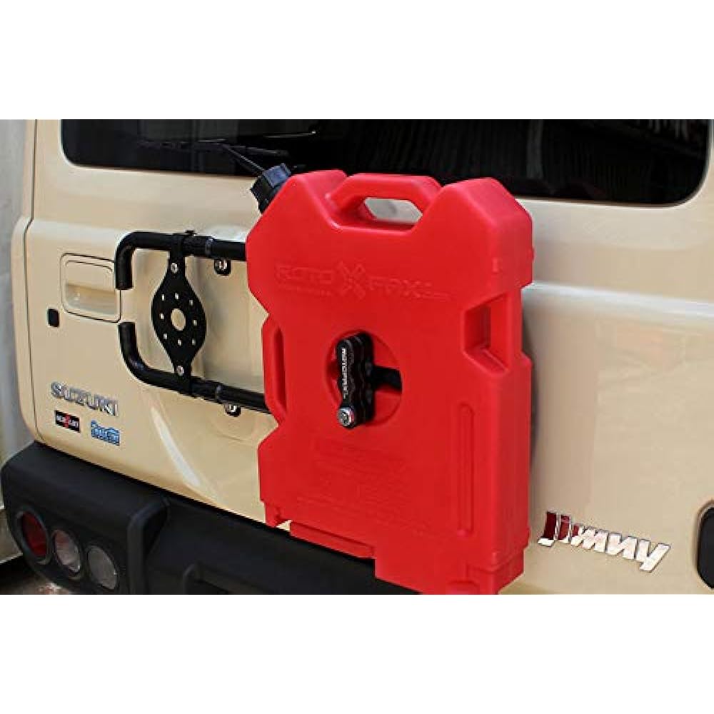NEOPLOT Rear Carrier RV Multi-Mount Bar NPRX-M1 General purpose base bar that allows you to attach various items to the back door SUZUKI Jimny (JB64W)/Jimny Sierra (JB74W) Black 65cm