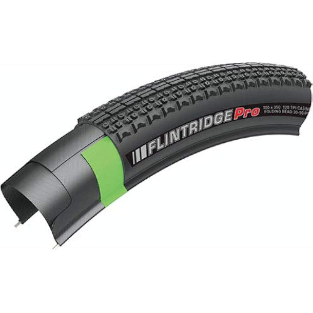 Kenda Cyclocross Tire (Tubeless Ready) FLINTRIDGE Black RHP TLR 700X40C
