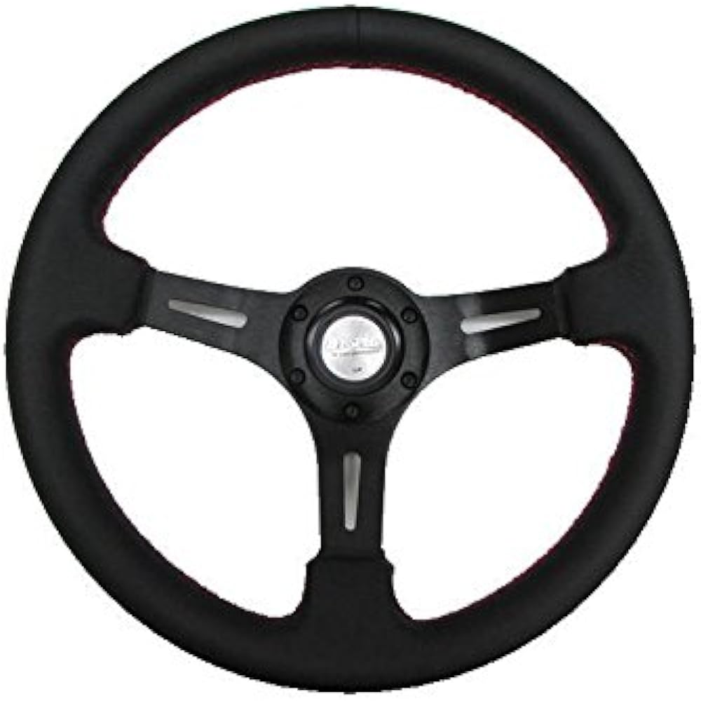fortune D1 SPEC DEEP60 deep corn steering 34.5 pie red stitch DSC-60345RE