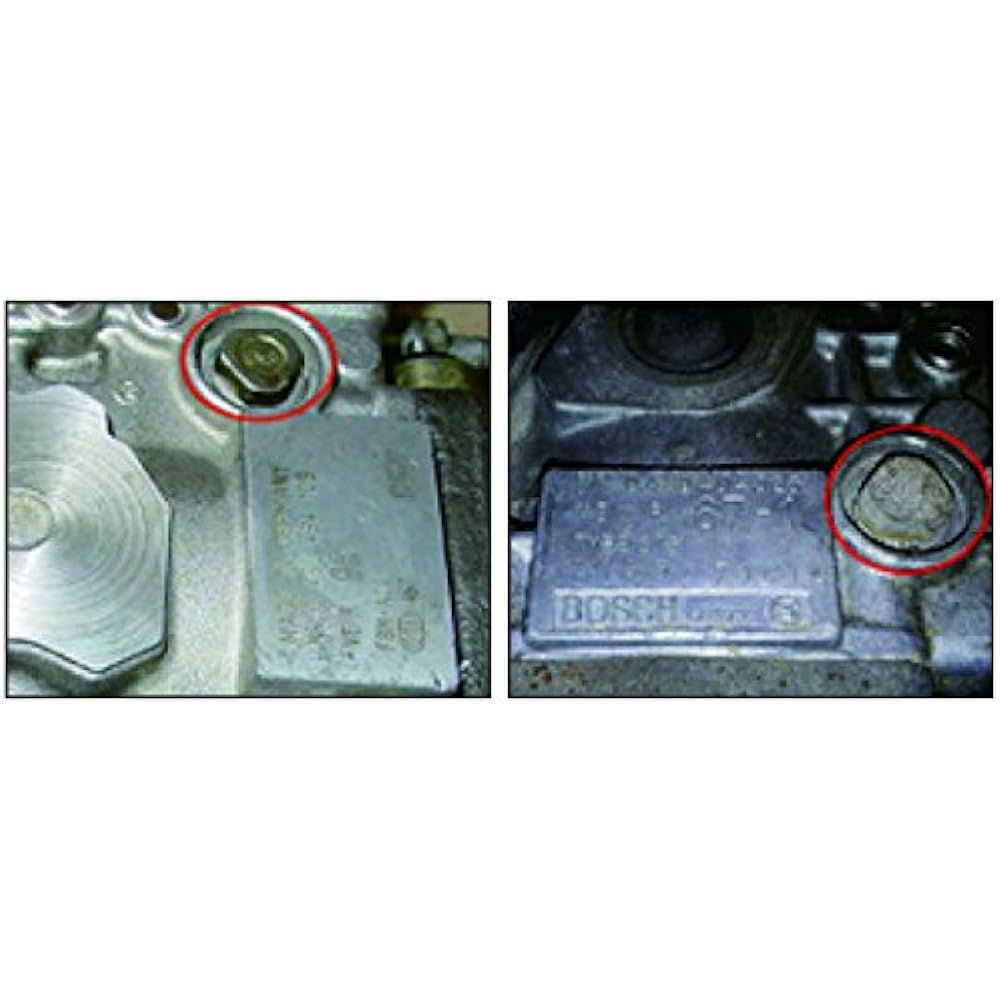 JTC 5PCS Diesel Injection Pump Socket SST Special Tool Special Bolt Bosch JTC4493