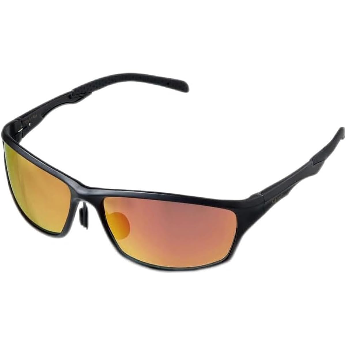 Gamakatsu G Polarized Sunglasses GM1784 Black/Red Mirror