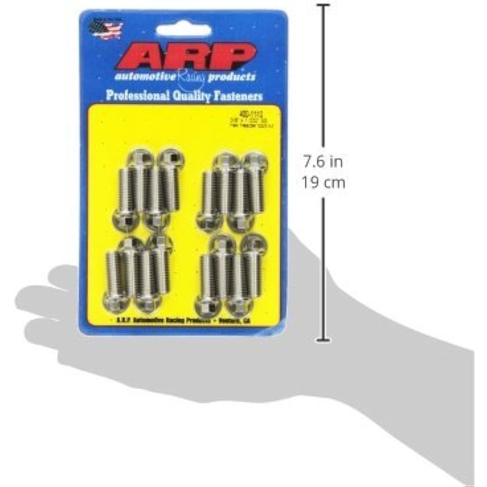 ARP 4001110 Stainless steel 300 Hexagonal Bolt Kit -16 Packs