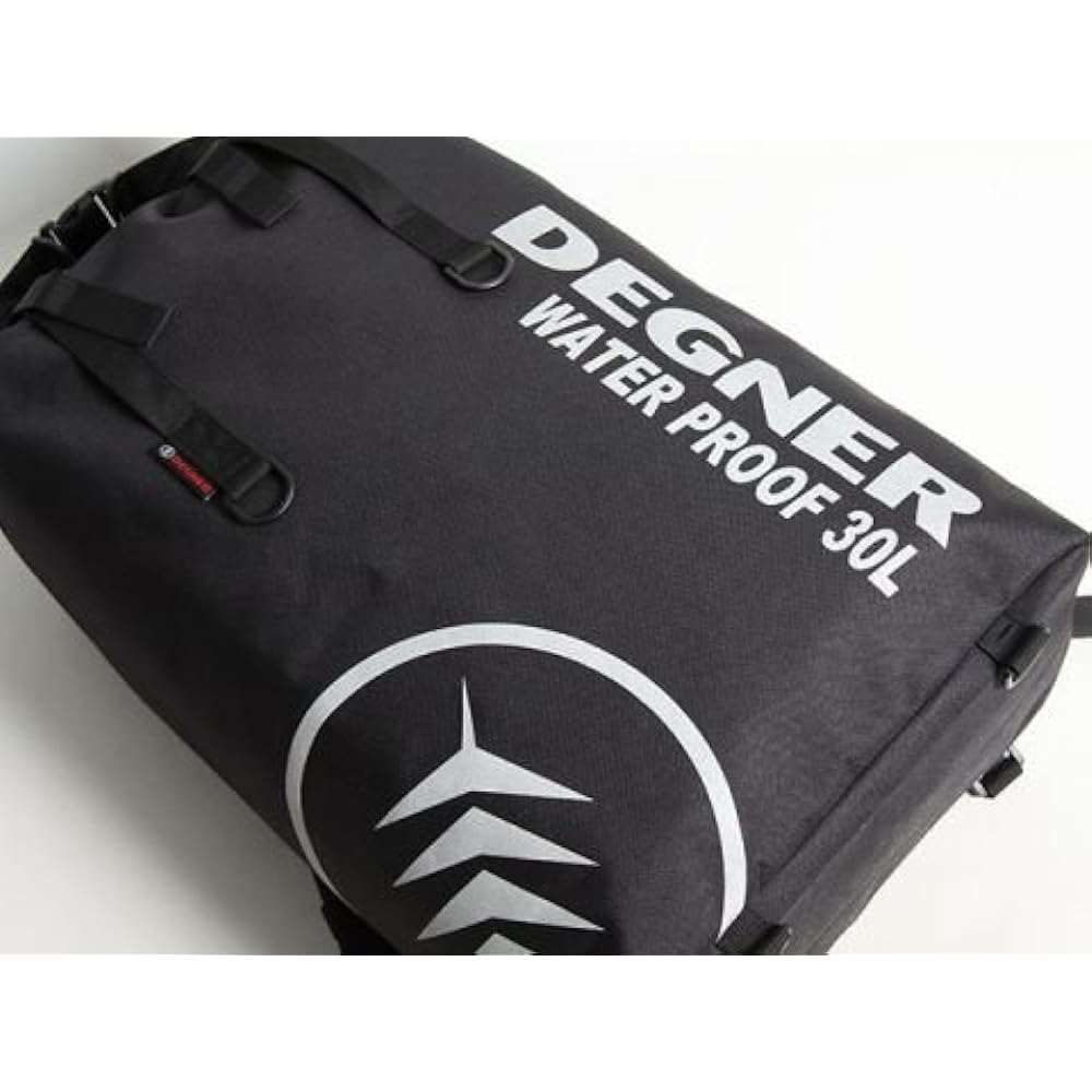 DEGNER NB-12C Rain bag with reflector (black)