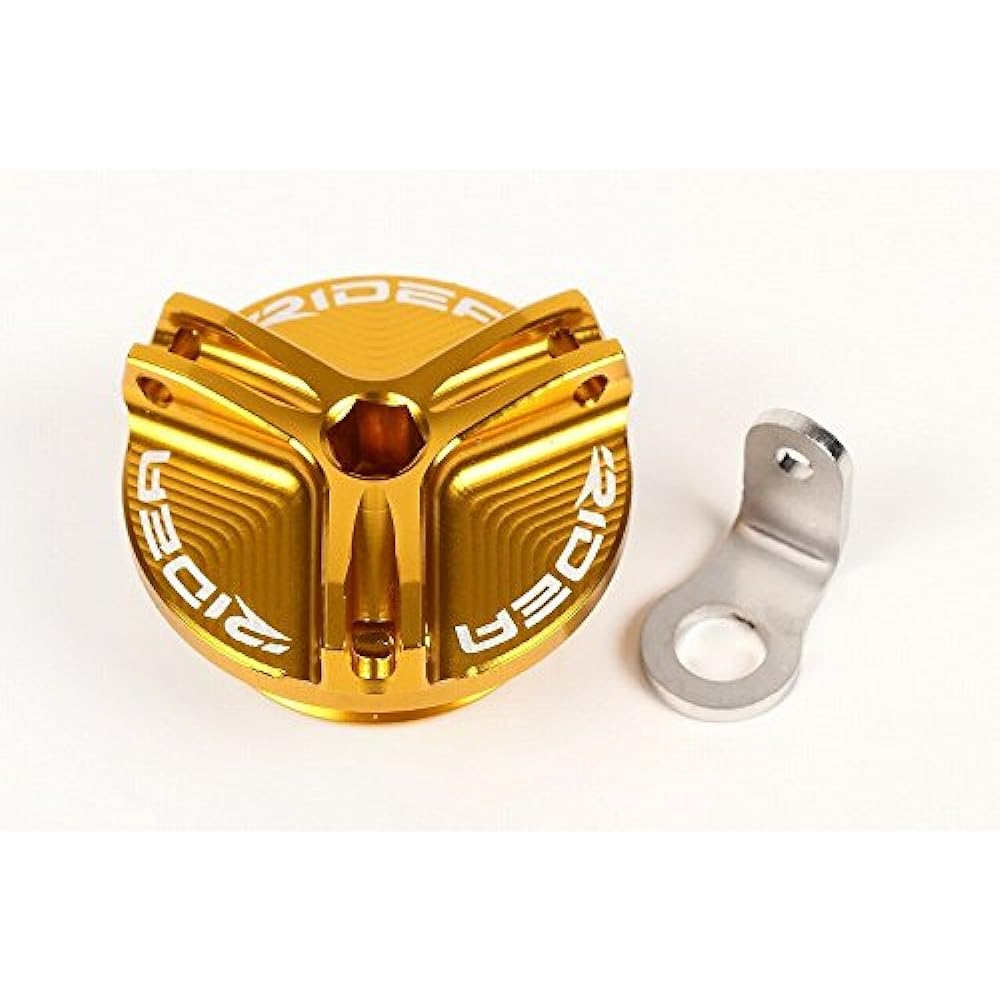 RIDEA Oil Filler Cap M30×1.5 Red KAWASAKI OFC-06-RD