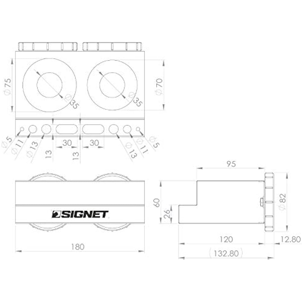 SIGNET 54593 Magnetic tool holder (spray can/impact wrench)