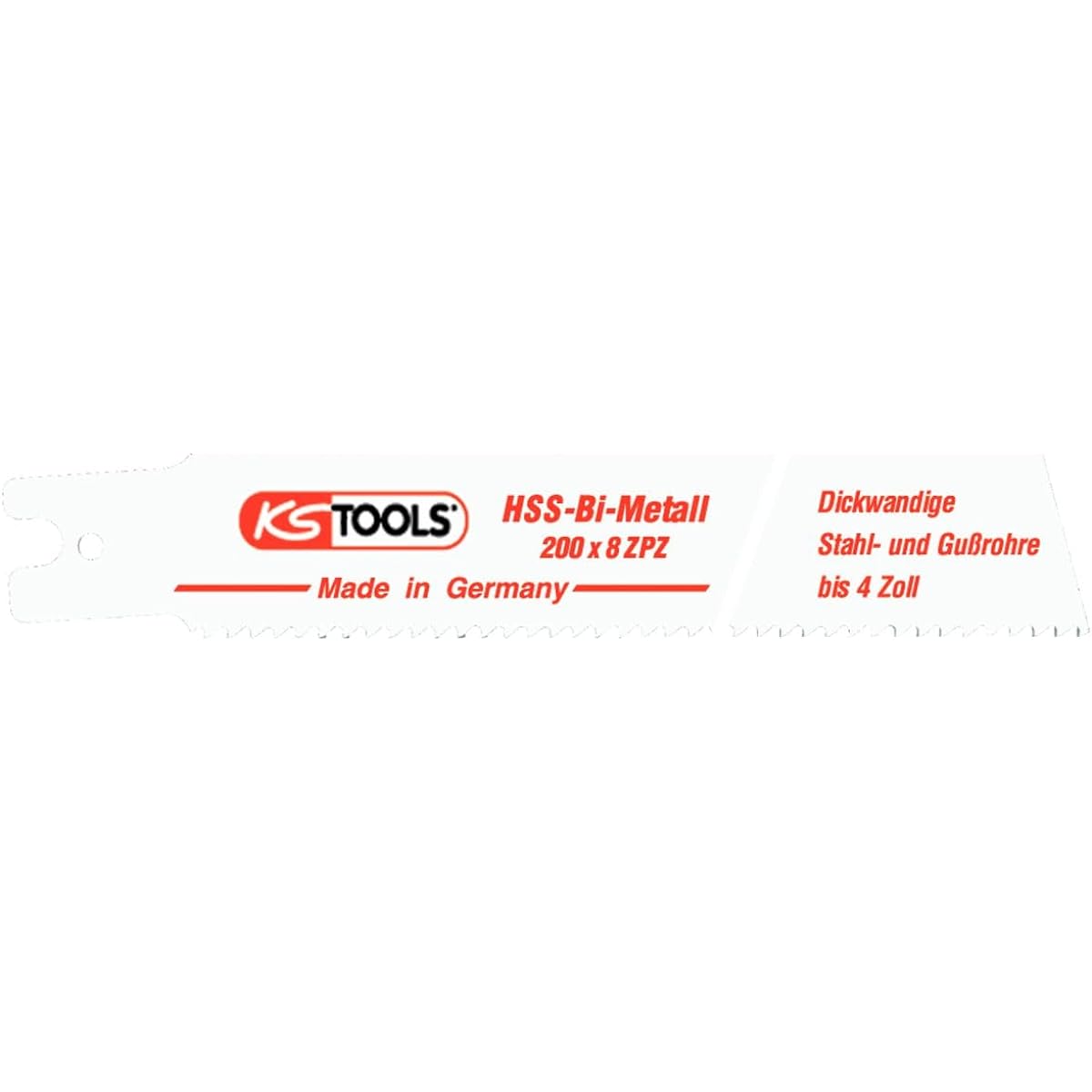 KS TOOLS Saber Blades Rems HSS-Bi-Metall 200mm 3,2mm pack of 5 saw Saber saw blades Rems HSS-Bi-Metall 200mm 32mm pack of 5 129.4486