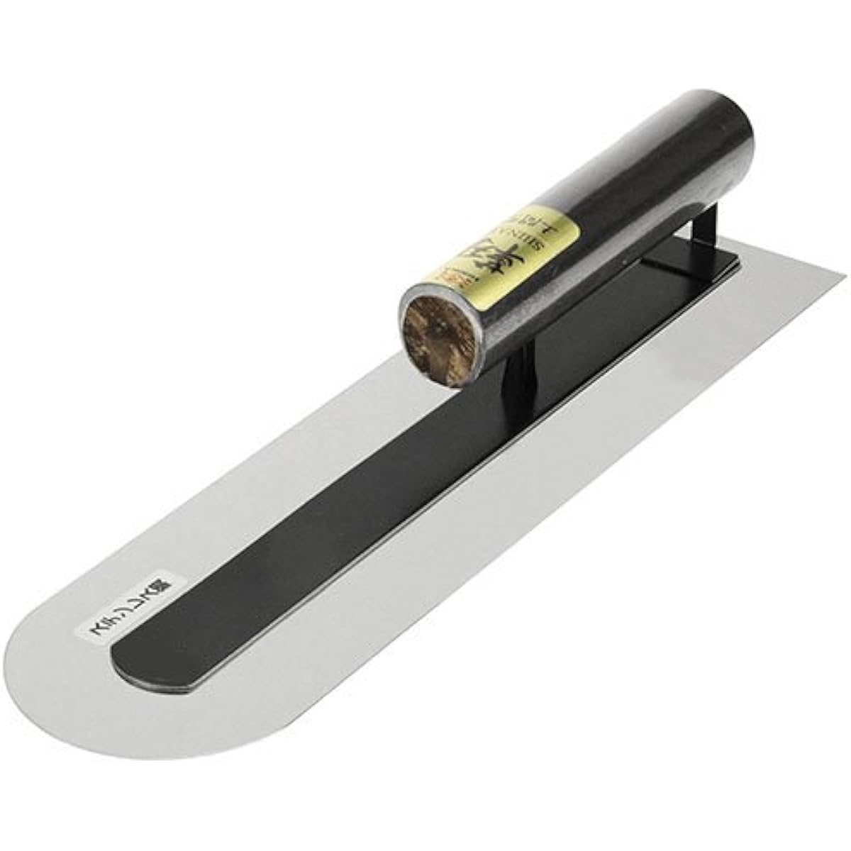 Kajiwara Trowel Manufacturing Works by Shigeji Hisika Stainless steel SHINARI dirt floor type (2 necks) 0.3mm Thickness 390mm