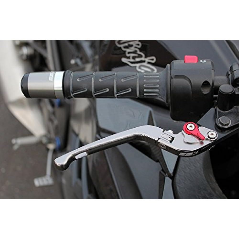 SSK Foldable Adjustment Lever 3D Type Clutch & Brake Set Lever Body: Black Adjustment: Gold (SCRAMBLER) (Monster 821) (HYPERMOTARD 821/Strada) DU0405646-GD