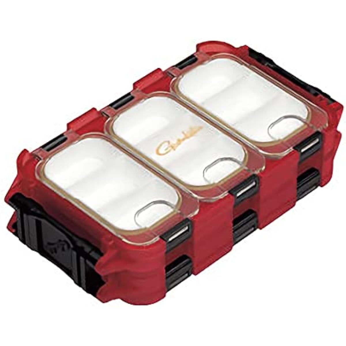 Gamakatsu Quick Case (3 rooms) GM-2484 Red