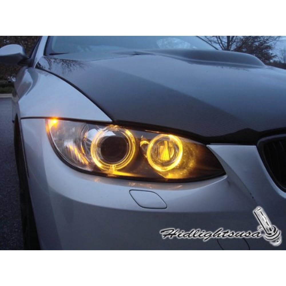 GP Thunder 3500K H7 55W Golden Yellow Light bulb For Foglight -High Beam -Low Ren SGP35K -H7 Pair