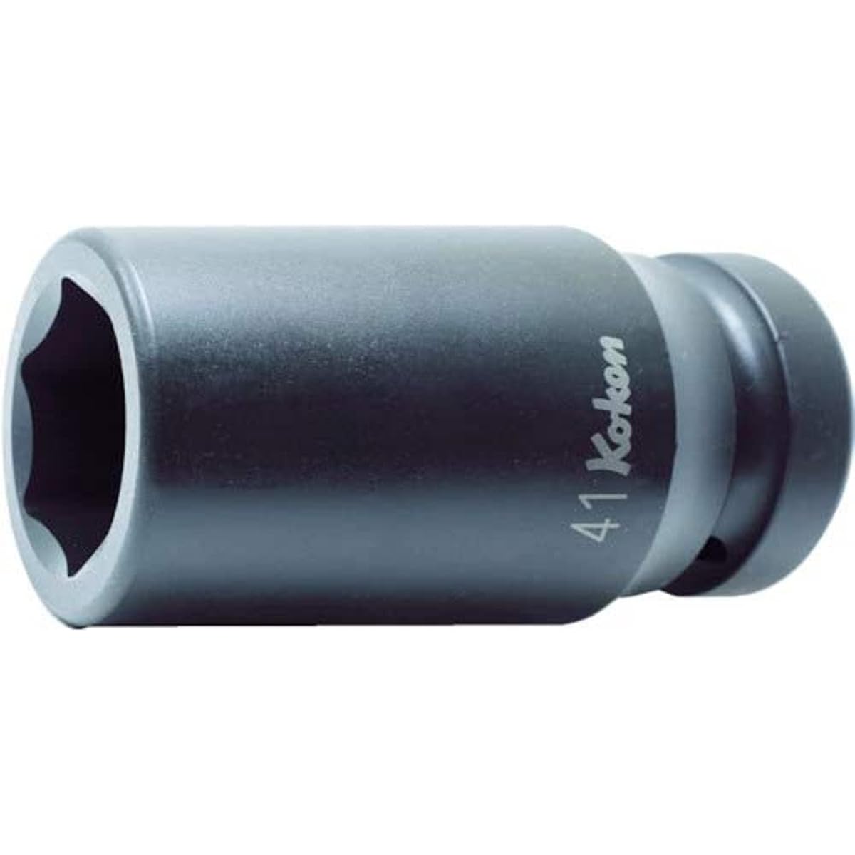 Koken 1(25.4mm)SQ. Impact hexagonal deep socket 75mm 18300M-75