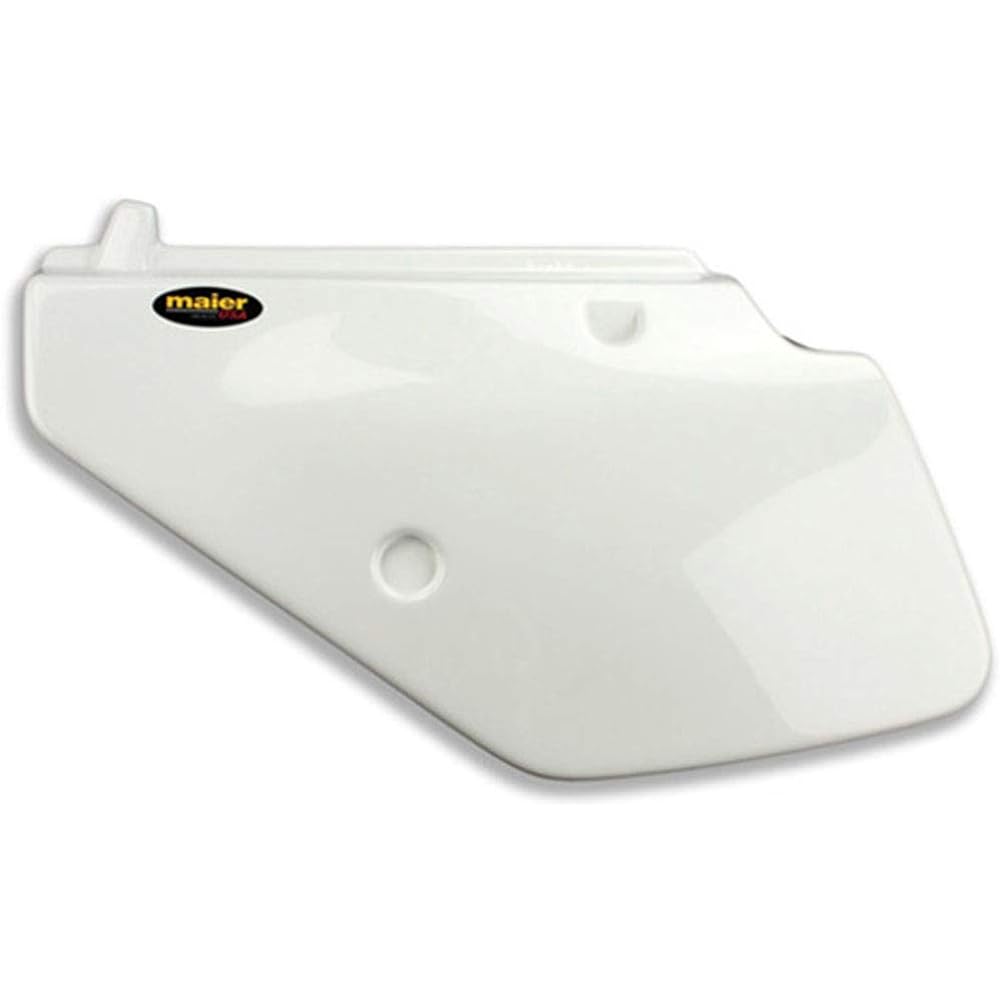 MAIER Side Panel White Suzuki DR 250S 350S 90-99