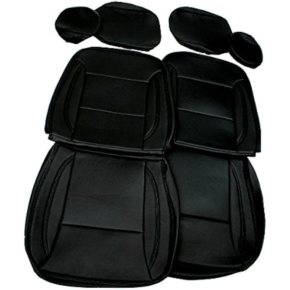 Luster AZUR Front Seat Cover Daihatsu Hijet Truck S200 Series Headrest Split Type AZ08R01-001