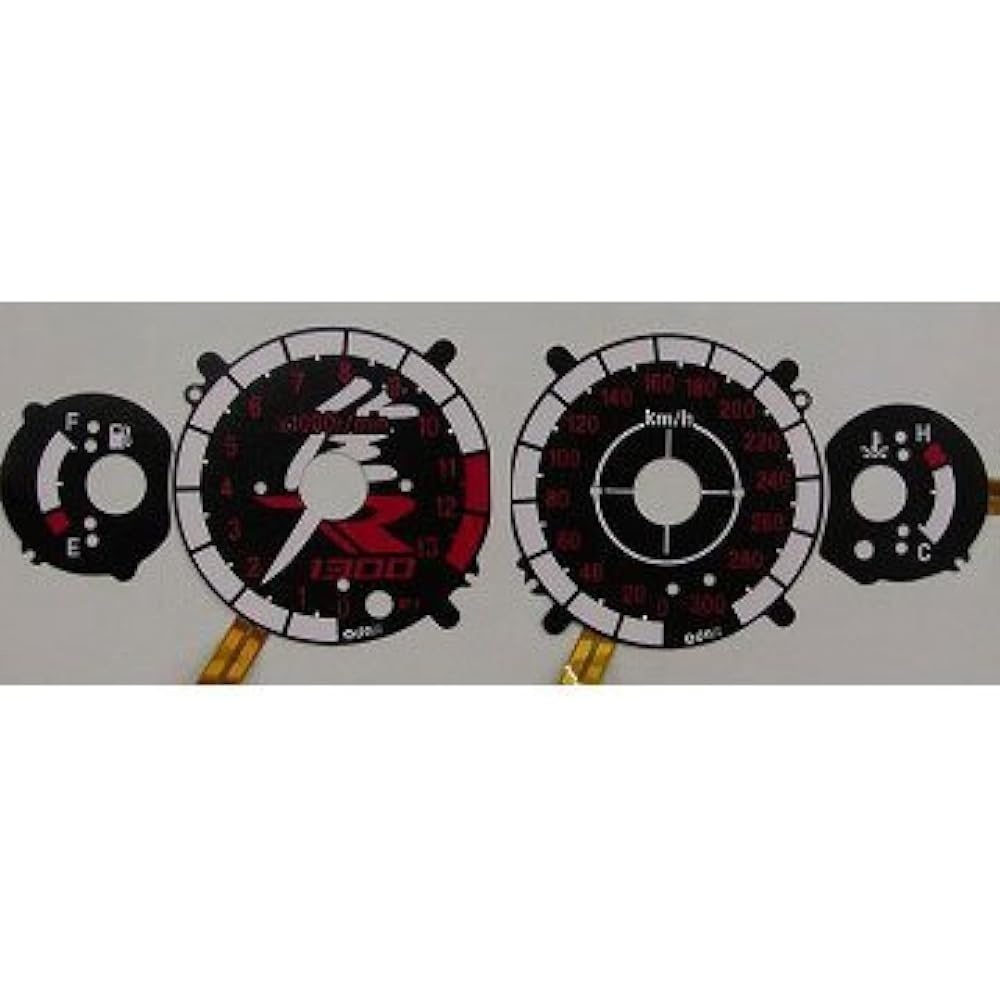 Odax EL meter panel AS type White panel Black panel GSX1300R HAYABUSA (08-10) OXP-311526-M