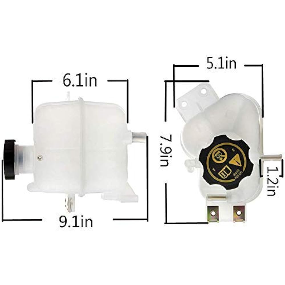 TIKSCIENCE Coolant Radiator Tank Bottle Civo Race Park 2013 2015 2015 With Cap 95352005