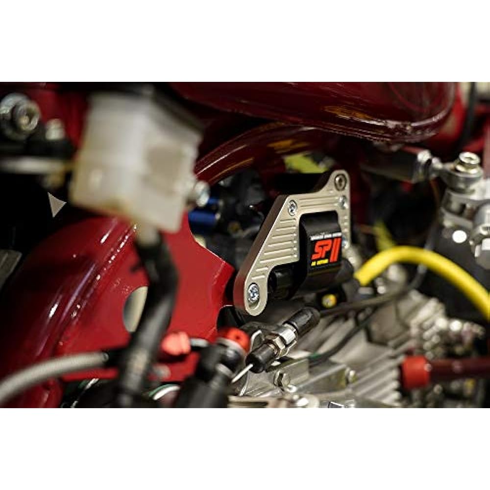 MINIMOTO SPII Universal High Power Coil Monkey Frame CNC Machined Stay Silver