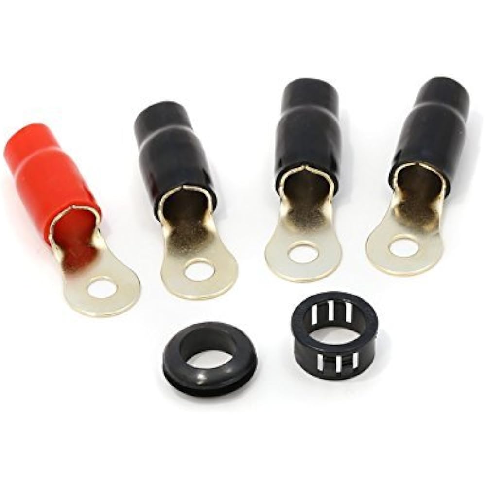 KnuKonceptz KCA 1/0 Gauge Power Amplifier Wire Mounting Kit (Parallel Import)