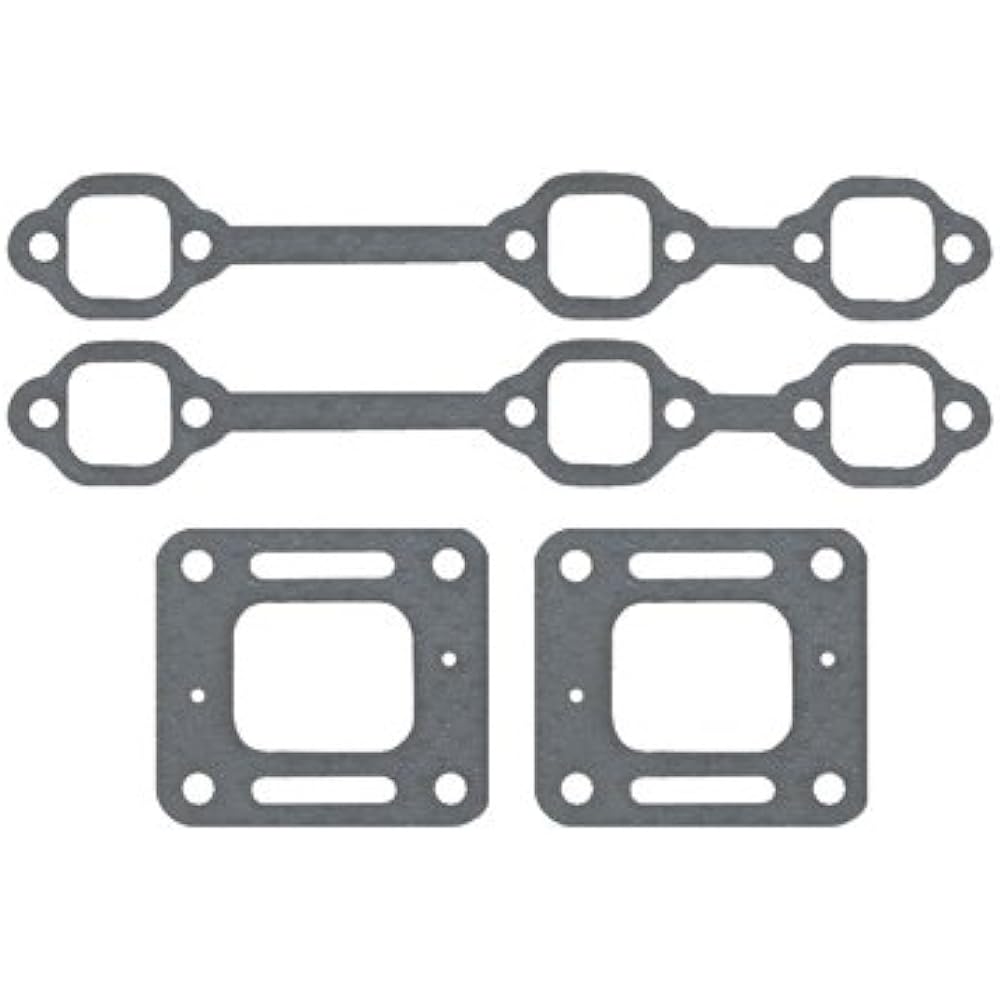 Exhaust gasket set | GLM parts number: 39870, Sierra parts number: 18-4347-1.