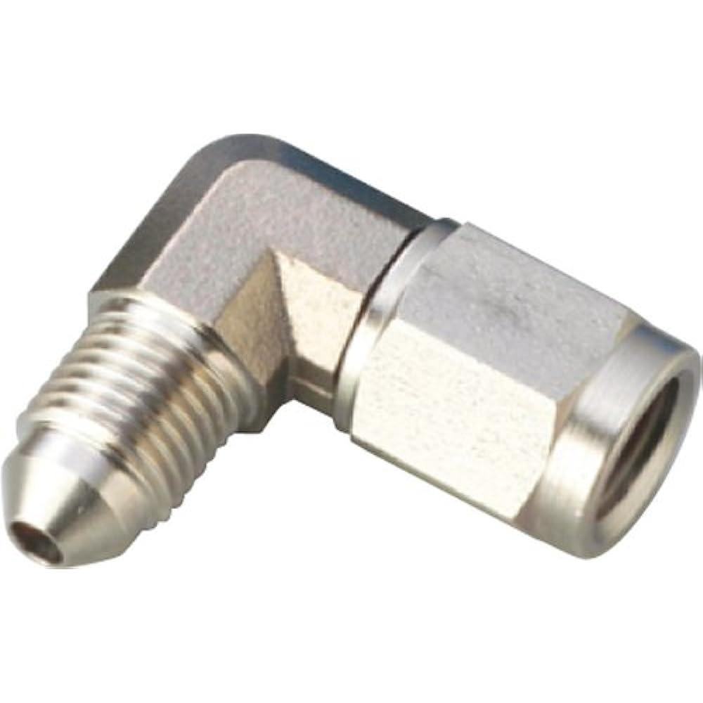 GOODRIDGE Fitting Adapter 90 Degree Stainless Steel #3 CPL-903C