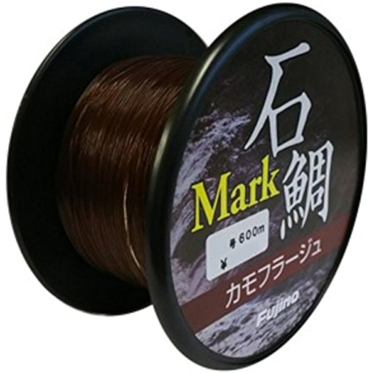 Fujino Nylon Line Mark Ishidai Camouflage 600m No. 24 Charcoal Metallic I-36