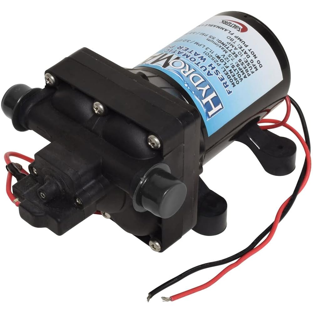 Valterra P25201 HYDROMAX Automatic RV freshwater pump -3.0 GPM