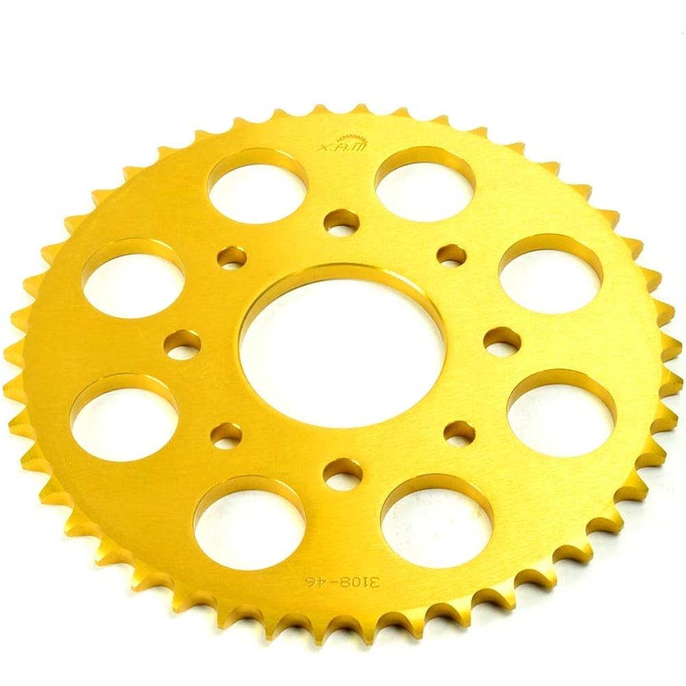 X.A.M japan CLASSIC Gold Color Rear Sprocket A3108-46