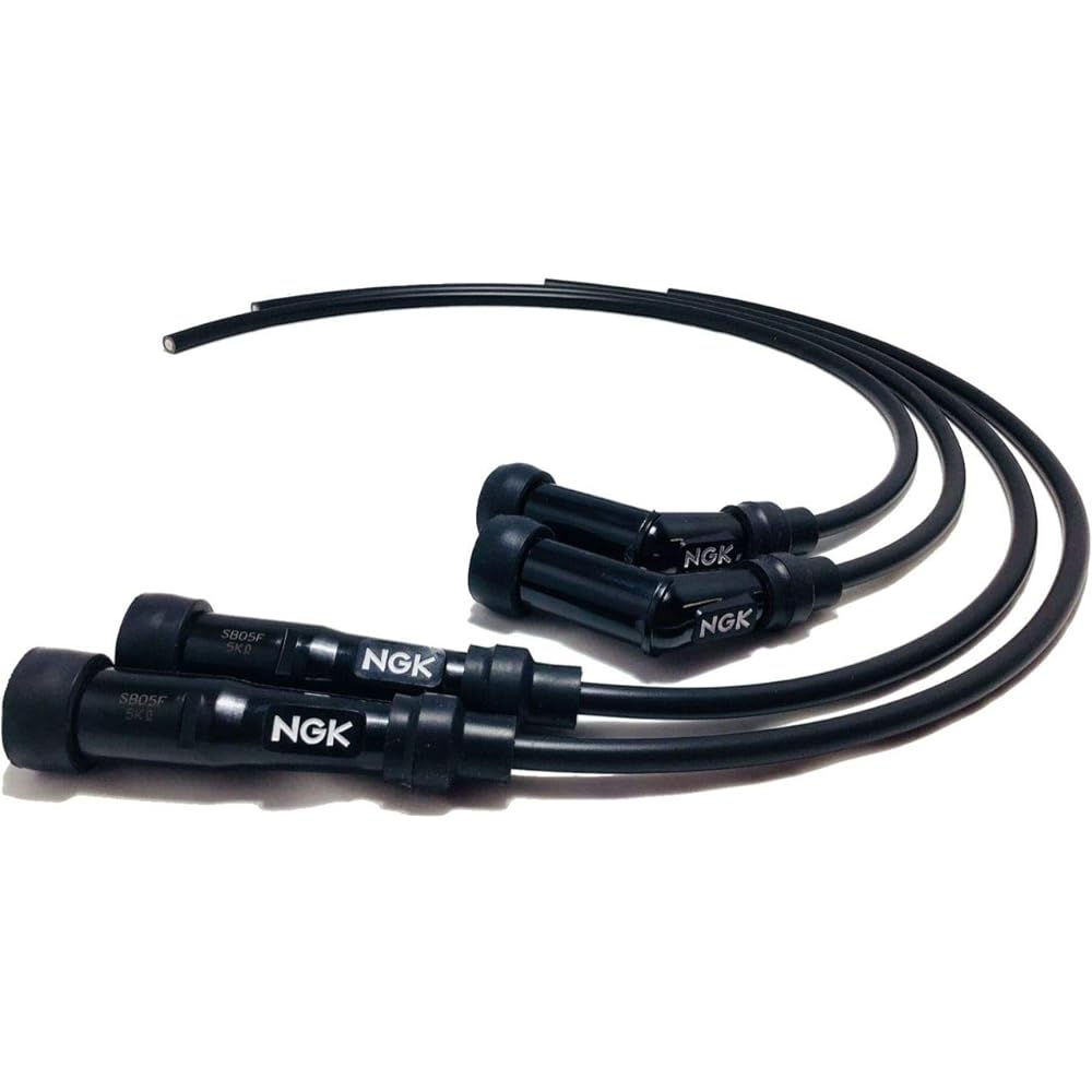 NGK Plug Cord Set Black S2/V2 CB750four K0/K1/K2/K3/K4/K5/K6/K7 etc.