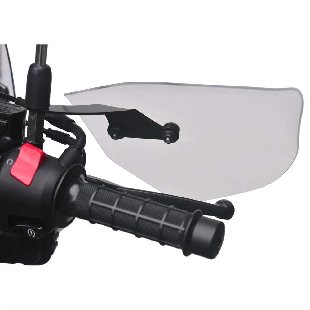 Asahi Windshield (AF ASAHI) Knuckle Visor Shockproof Acrylic Resin/Made in Japan CT125 Hunter Cub (2BJ-JA55/'20-) Clear M6-01