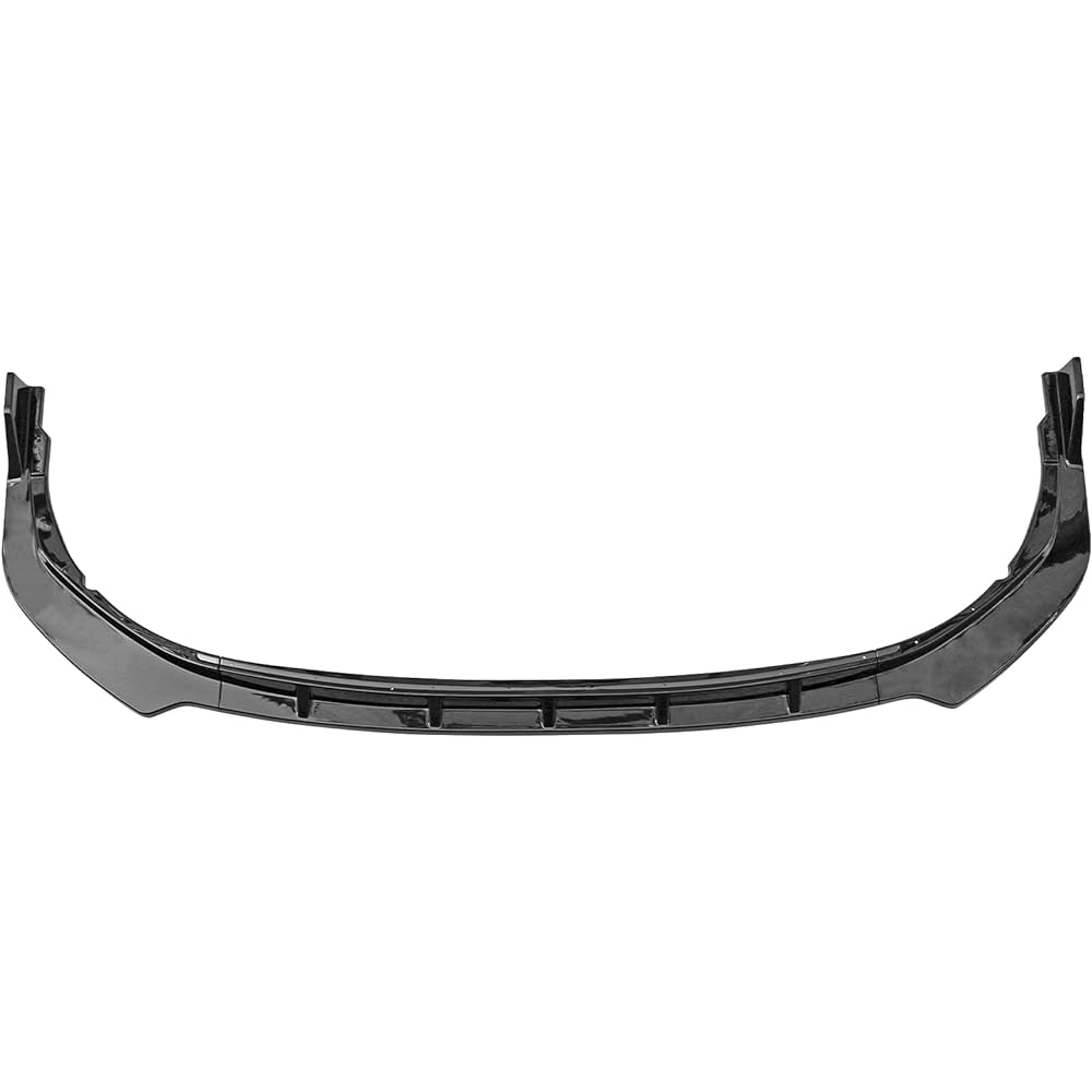 IKON MOTORSPORTS Front Bumper Lip 3 pieces 2021-2023 Toyota Kamuri SE Front bumper lip spoiler spritter guard IKON style PP polypropylene gross black