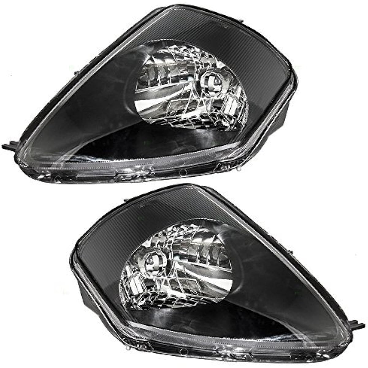 Compatible with BROCK replacement drivers and headlights for passenger seats 00-05 Eclipse MR496321 MR496322