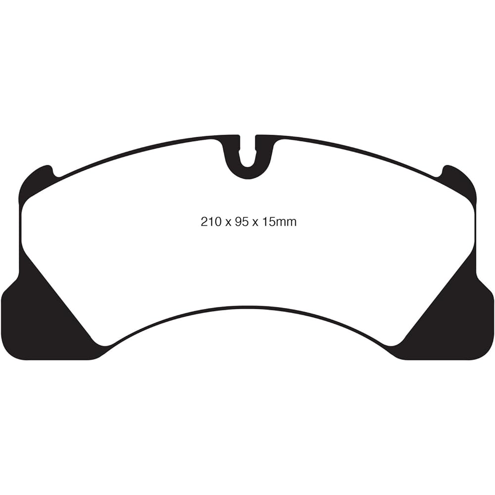 EBC Brake DP41835R Yellow Staff Street & Truck Brake Pad