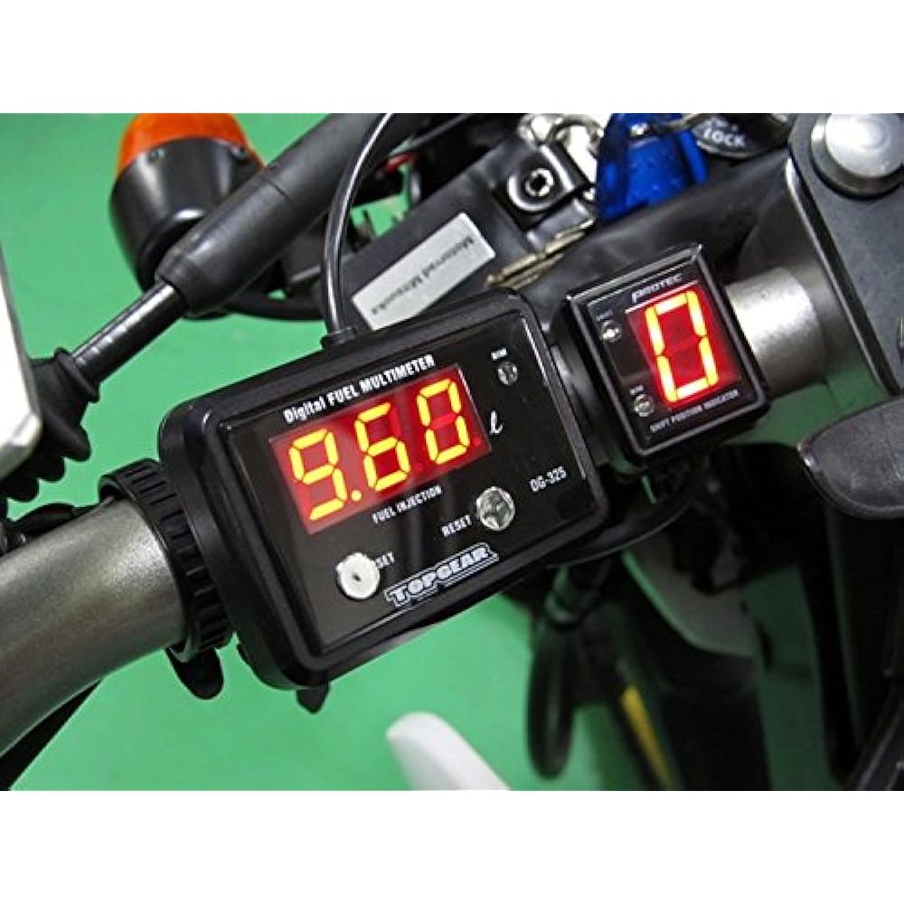 PROTEC DG-Y06 Digital Fuel Multimeter Body: W57mm x H40mm x D12.3mm (excluding protrusions) XT250 SEROW250 (08-(DG17J)) 11520