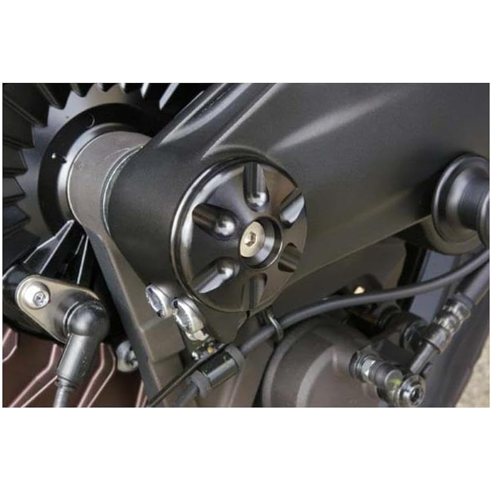 BABY FACE Dress Cap Silver V-MAX1700 09 For Rear Axle 005-Y0004SV