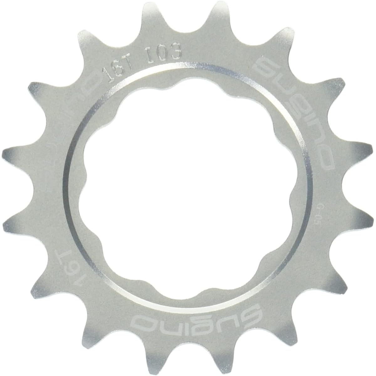 SUGINO Sprocket FIXIE COG 16T Silver