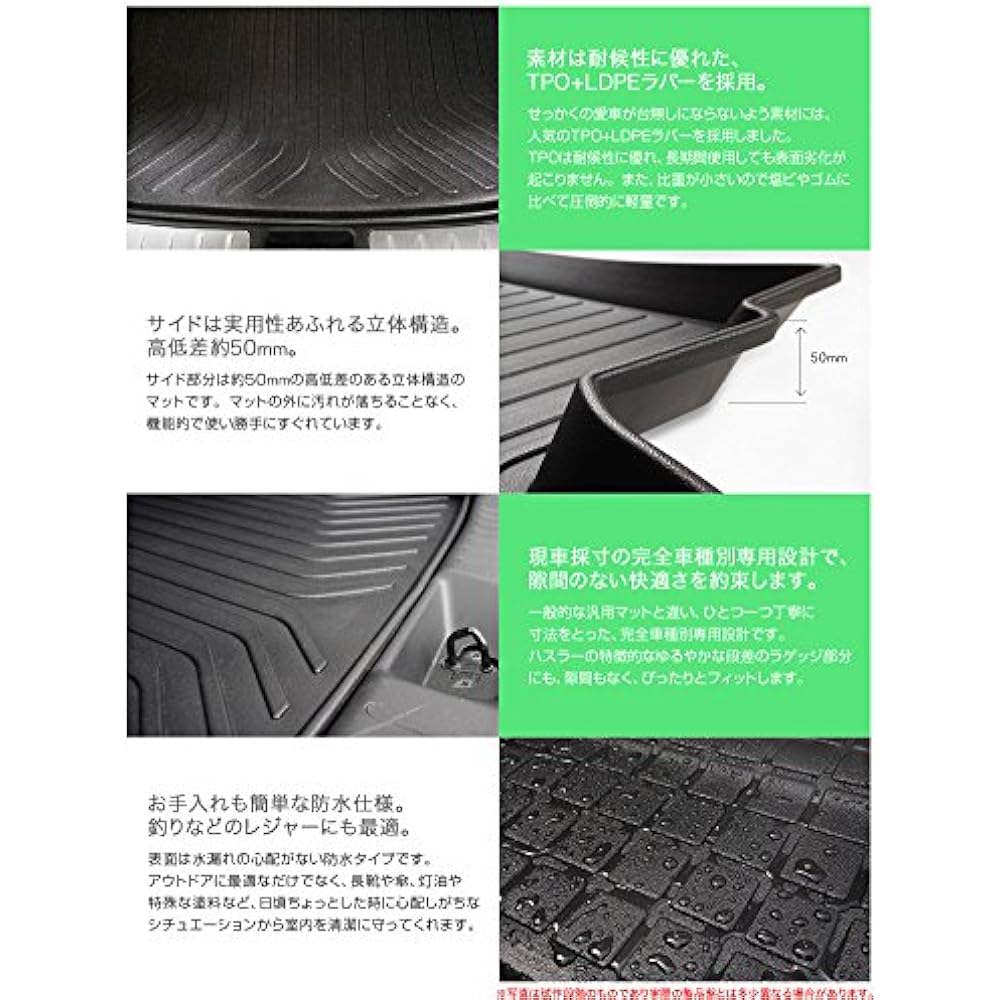 ACRUX (Acrux) Car model specific trunk tray Toyota Harrier AVU65W/ZSU60W/ZUS65W H25/December onwards T07