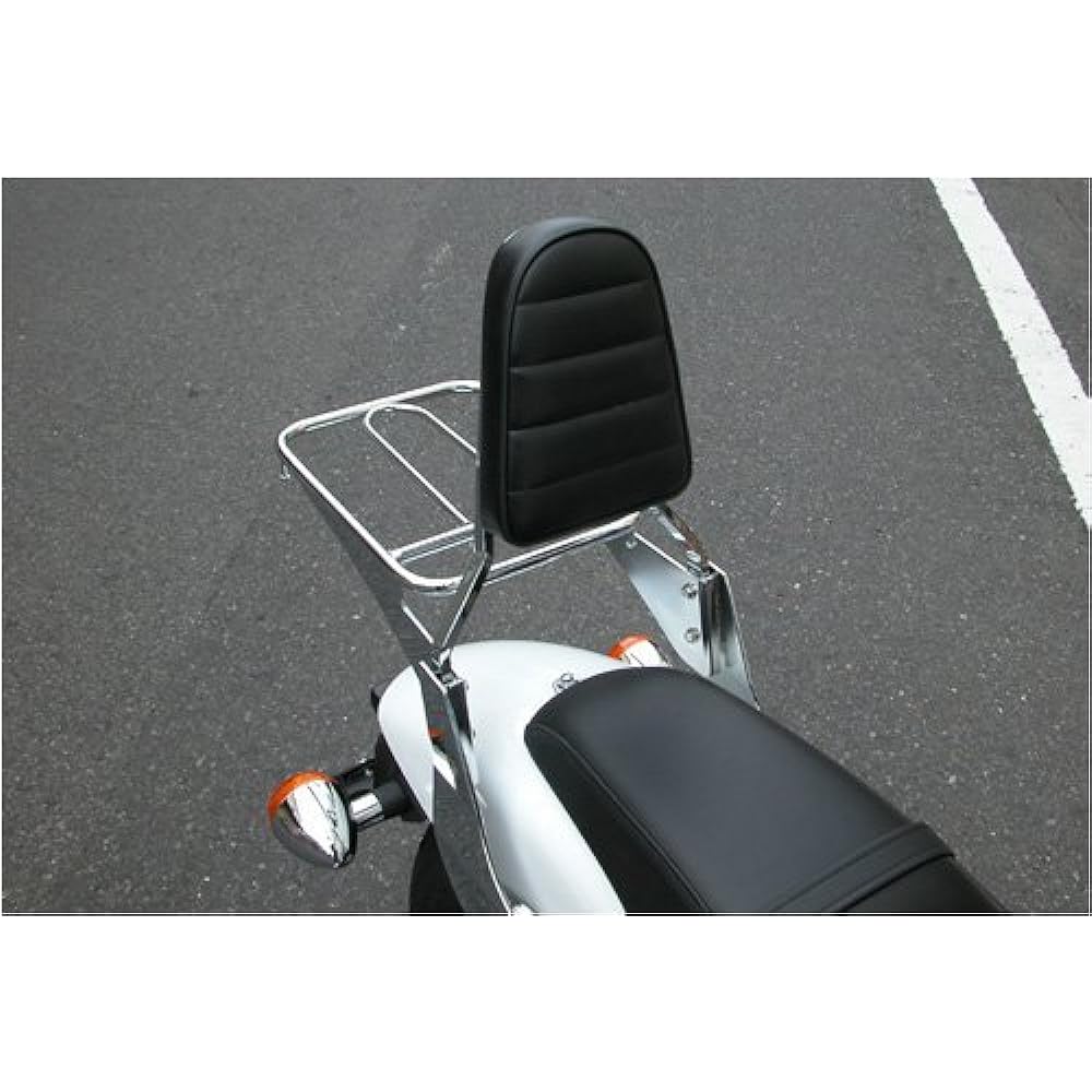 Kijima Motorcycle Bike Parts Backrest for 210-0010 without backbrate Black 210-0013