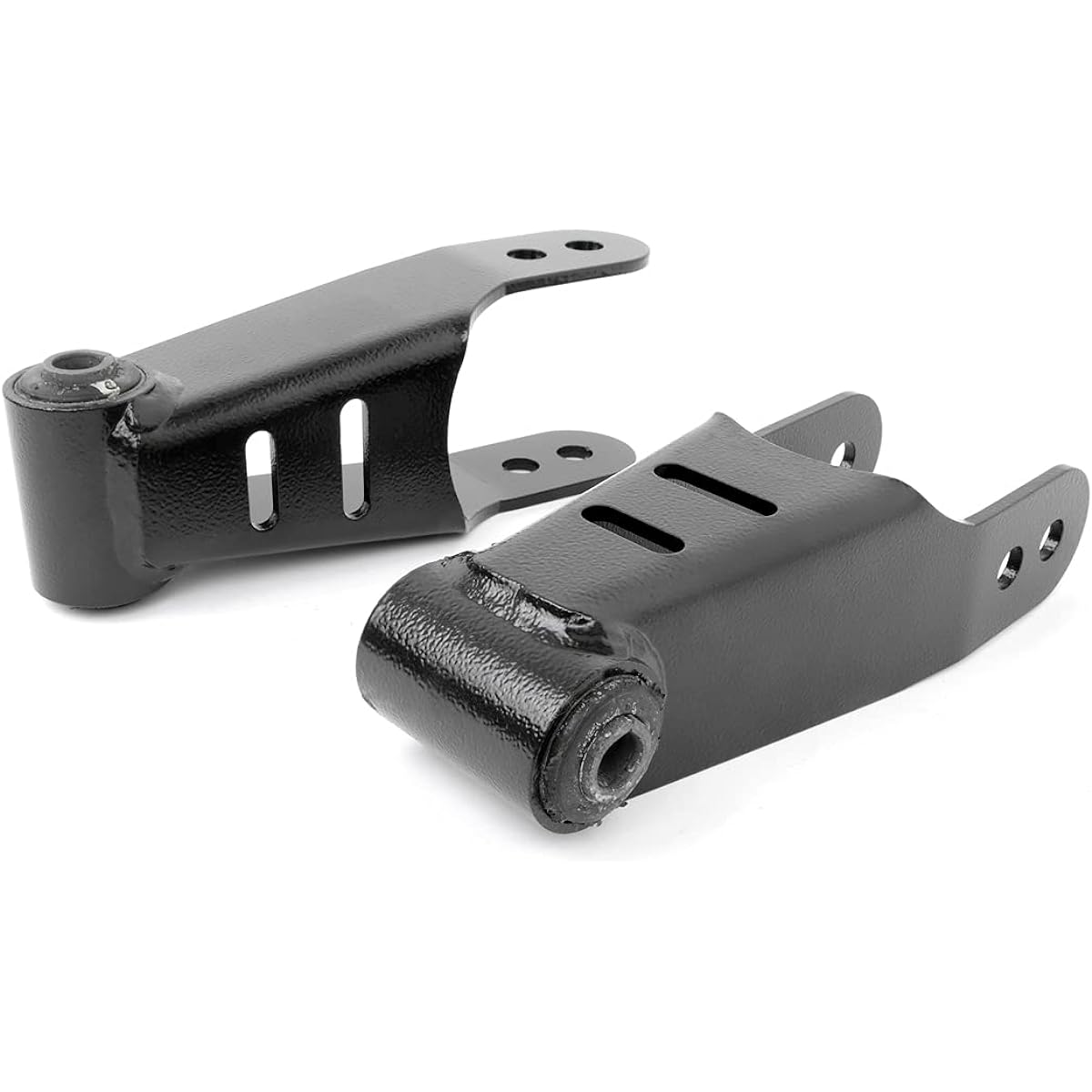 Rough Country 1-2 inch reduction shackle pair (fit) 2004-2013 F150 (F-150) RC0502