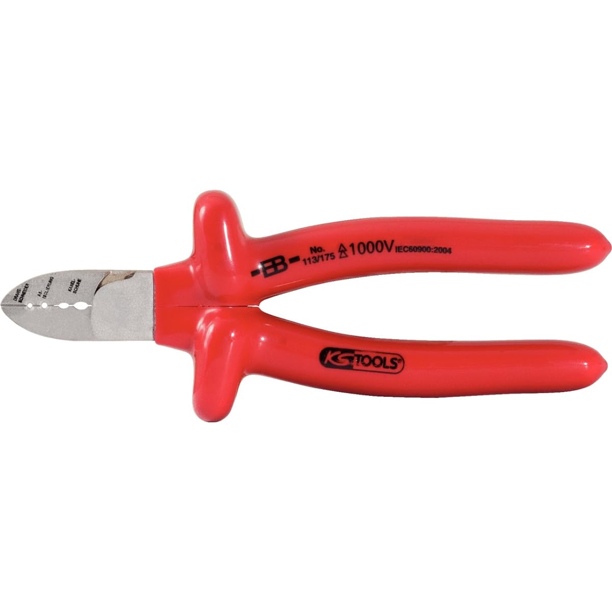 KS TOOLS CLASSIC 1000V electric side cutter 175mm CLASSIC 1000V electric side cutter175mm 117.1281
