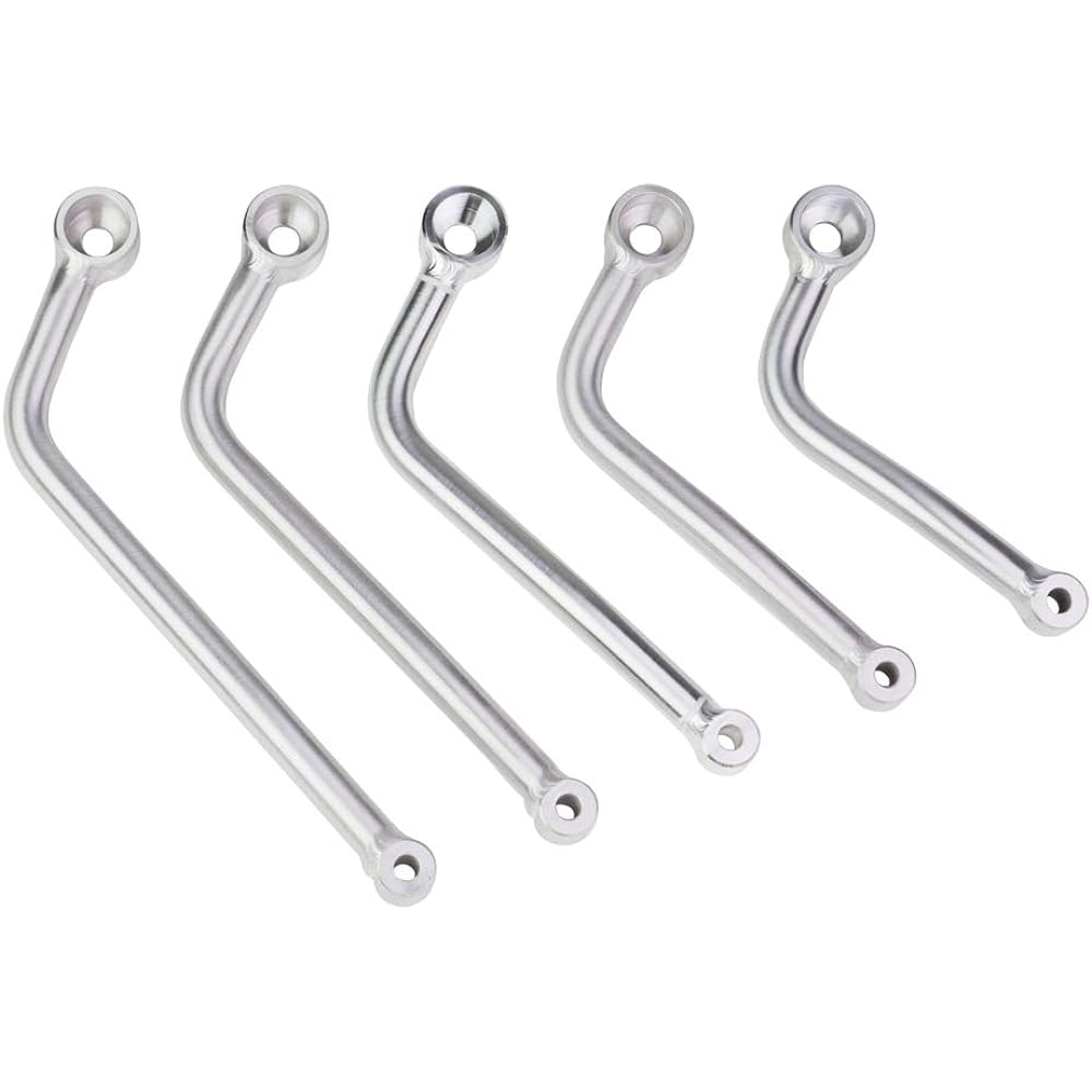 Nankai MSTL200RR Universal Muffler Stay φ0.6 inches (16 mm), RR Type Silver