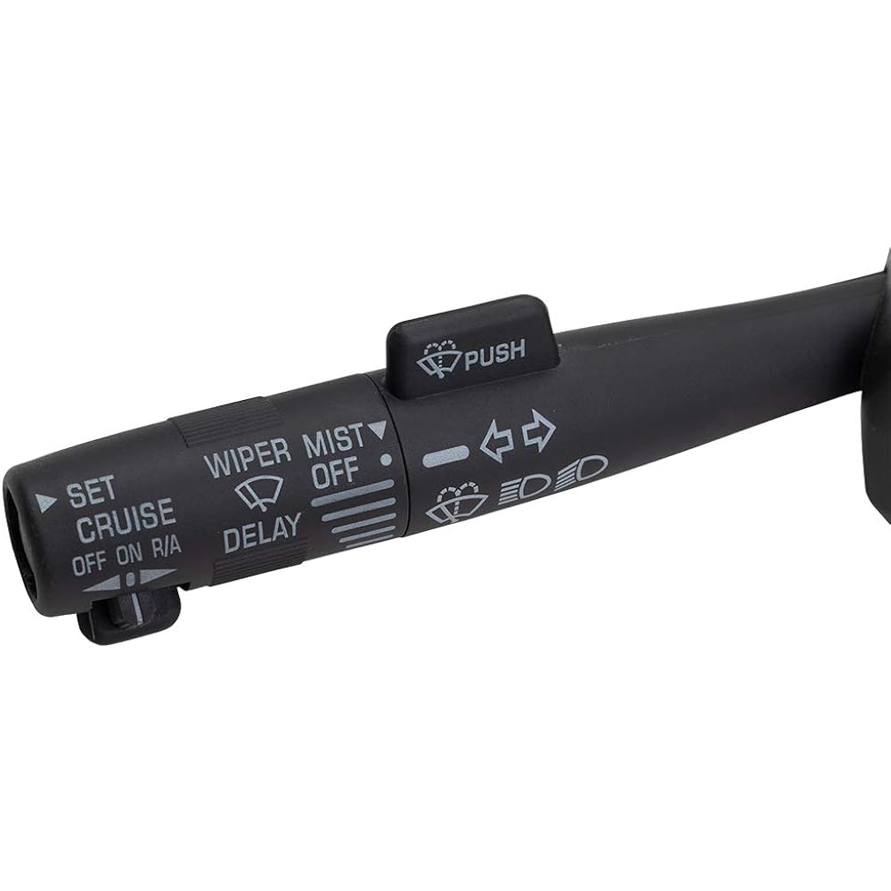 Turn Signal Wiper Switch Cruise Hazard Warning Lever Replacement for Replacement Chibre La Calak GMC All's Movill SUV Pickup Truck VAN 26100985