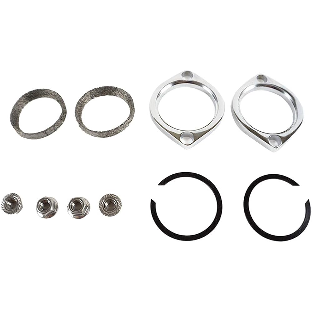 Exhaust flange gasket kit C clip nut washer HARLEY EVO SPORTSTER TWIN CAM