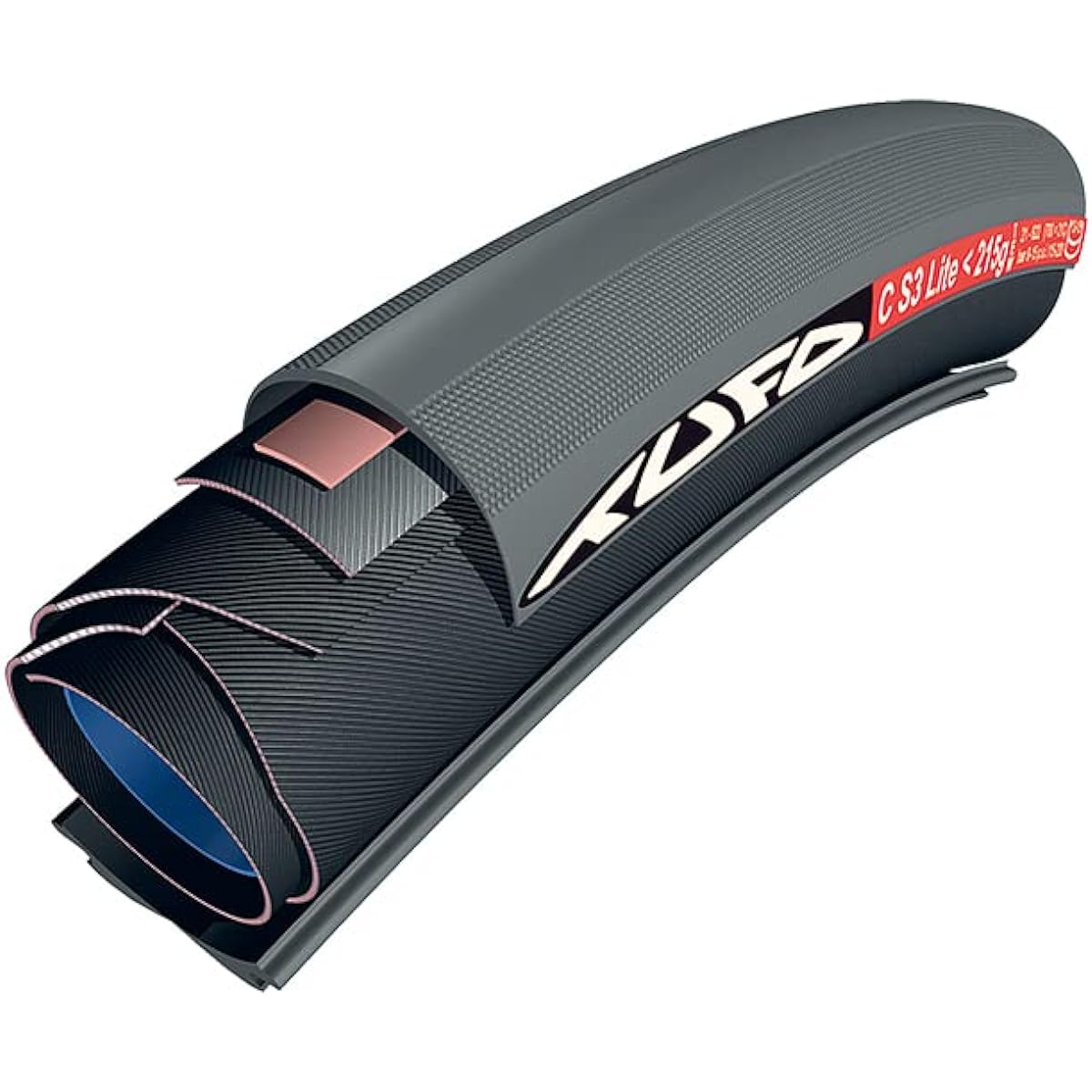 TUFO S3 Lite <215g All Black