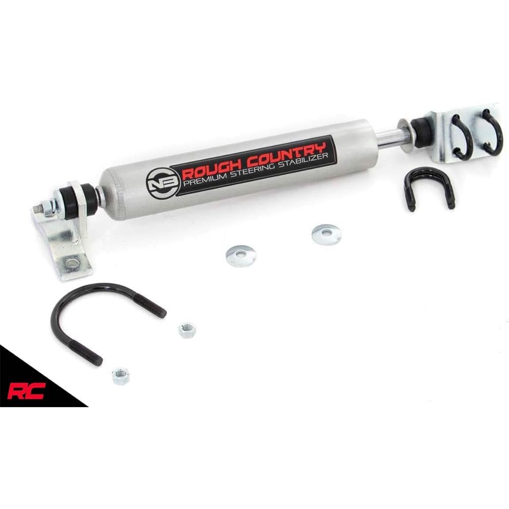 ROUGH COUNTRY N3 Steering Stabilizer 1976-1986 JEEP CJ7 4WD -8734530