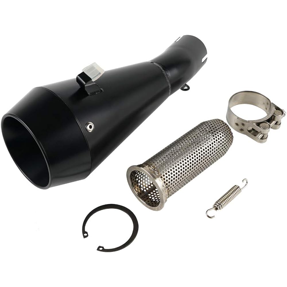 NICECNC GP Slip -On Exhaust Muffler Pipe DB Killer Suzuki GSXR600 GSXR750 2011 2017 2016 2016 2017 2019 2019 2020 2021 2022