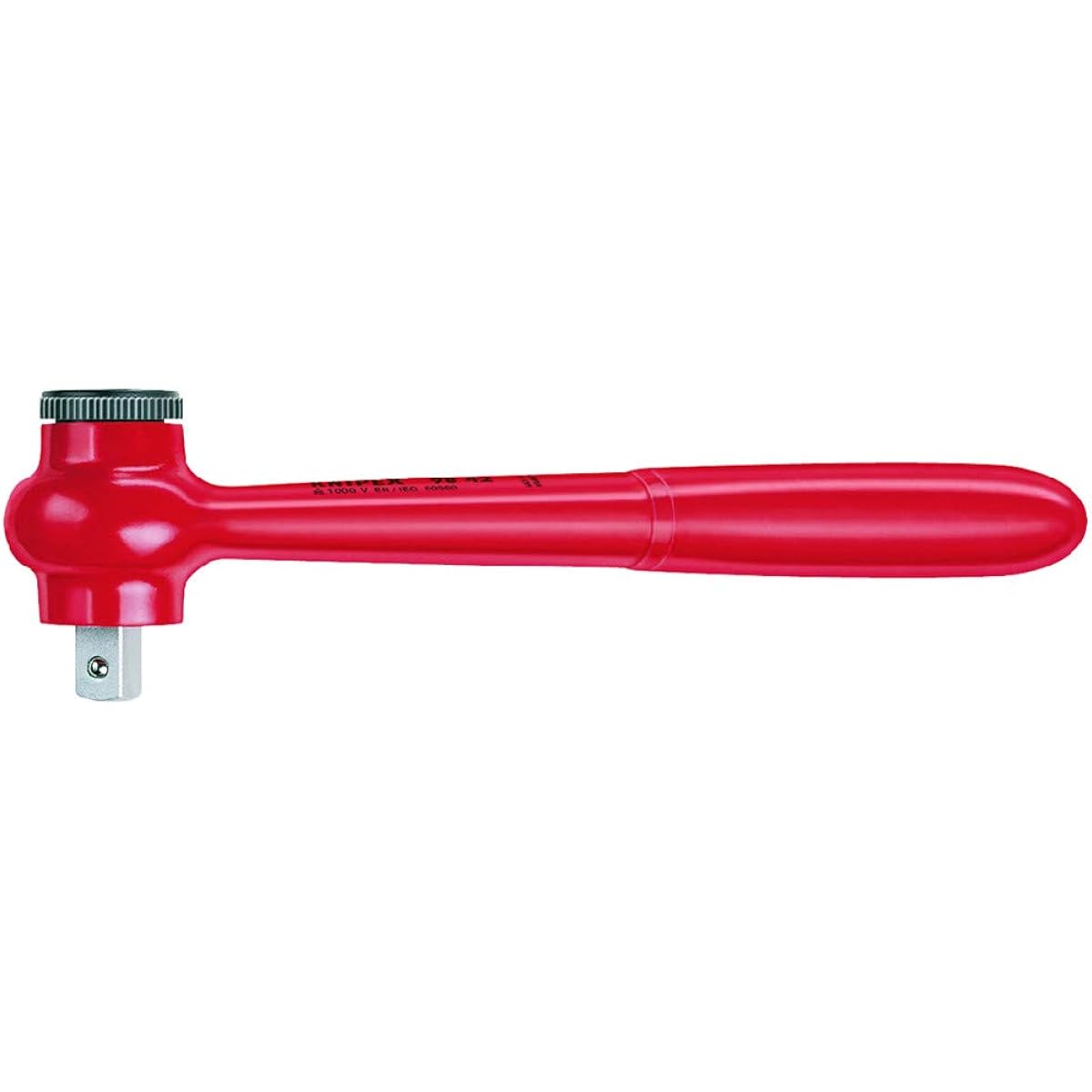 KNIPEX 9842 (1/2SQ) Insulated Ratchet Handle 1000V