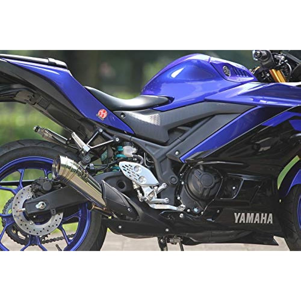 Special Parts Tadao (SP TADAO) Slip-on YZF-R25 (15-) YZF-R3 (19-) Power Box JMCA Government Certified Stainless Steel POWERBOX YZ2-PB-12