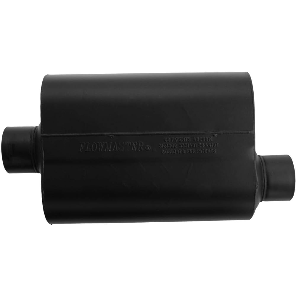 Flowmaster 953047 Super 40 Muffler - 3.00 Center IN / 3.00 Offset OUT - Aggressive Sound