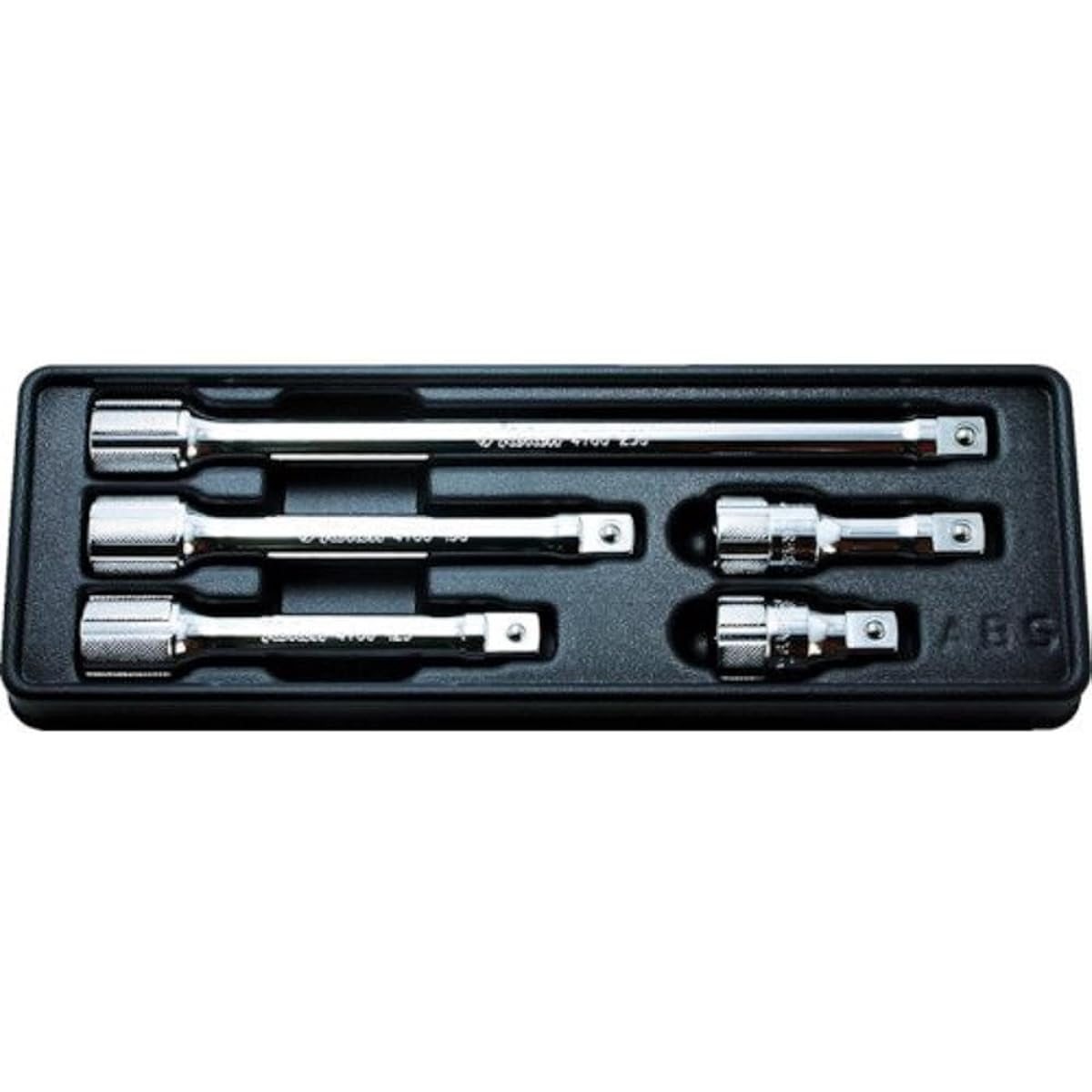Yamashita Industrial Research Institute Koken 1/2 (12.7mm) SQ. Extension bar set 5 pieces PK4760/5